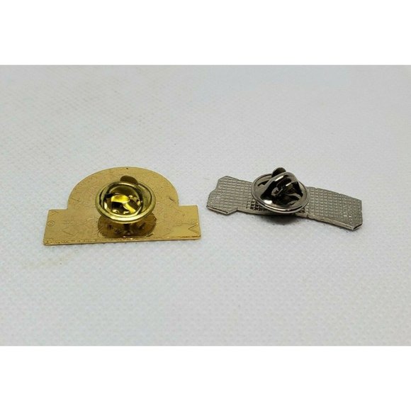 2 Tennessee Mockingbird And Tennessee Logo Embossed Pin Lapel Button - Picture 11 of 12